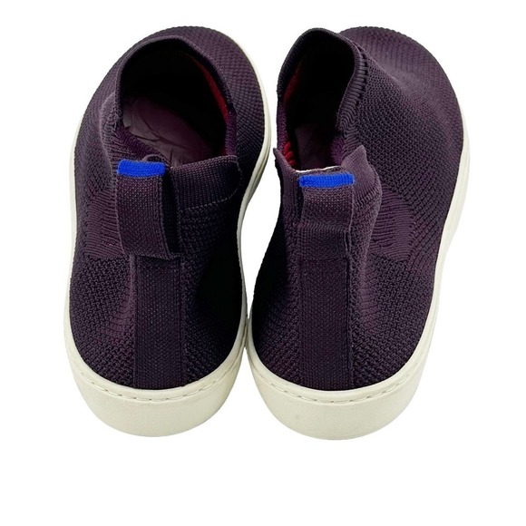 ROTHY’S The Chelsea Berry Lattice Knit High Top Sneaker Ankle Boots Size 10.5 - Picture 6 of 12